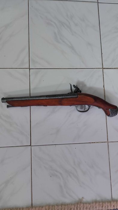 Pistola / Fusil de decoração - Muito antigo