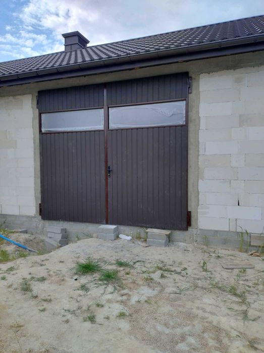Drzwi Bramy garażowe przesuwne wrota stalowe wierzeje hala do stodoły