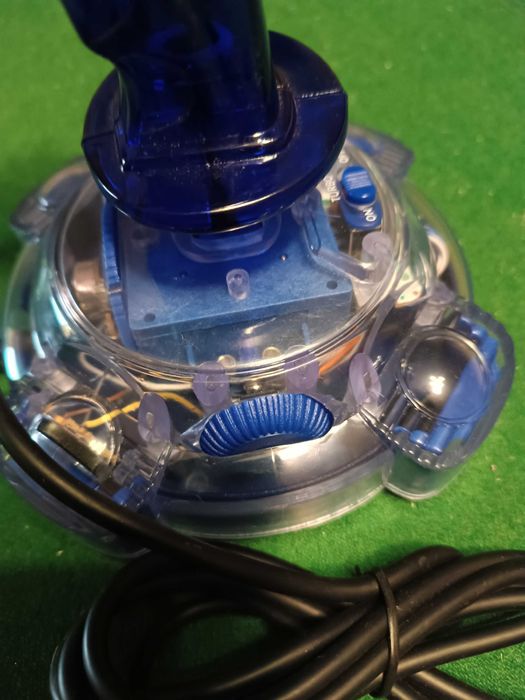 Joystick blue flight simulator model no EP30176J