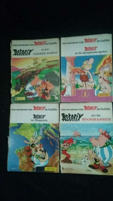 Osiem bardzo rzadkich starych unikatowyc komiksów lata 60 te-Asterix