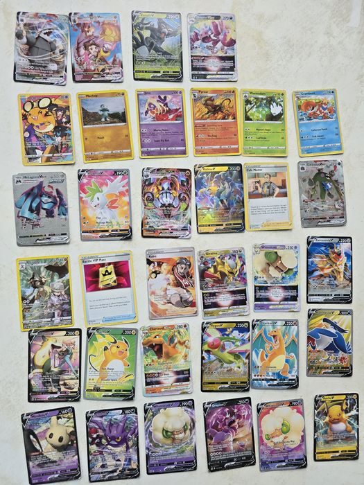 Pokemon karty 34 sztuki