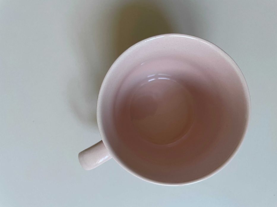 różowy kubek, Bloomingville