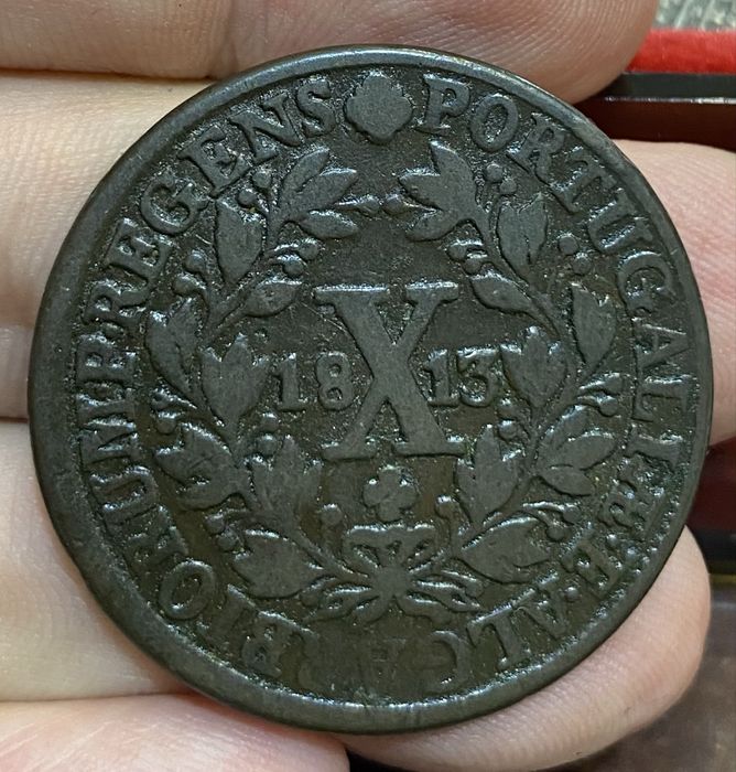 Moeda 225 - X Reis D JOAO P REGENTE 1813