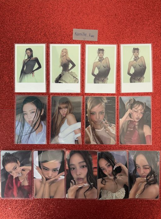 Blackpink deadline картки lisa jennie ліса дженні