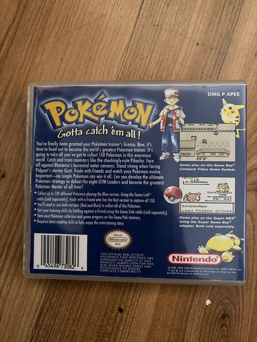Pokemon Blue Gameboy