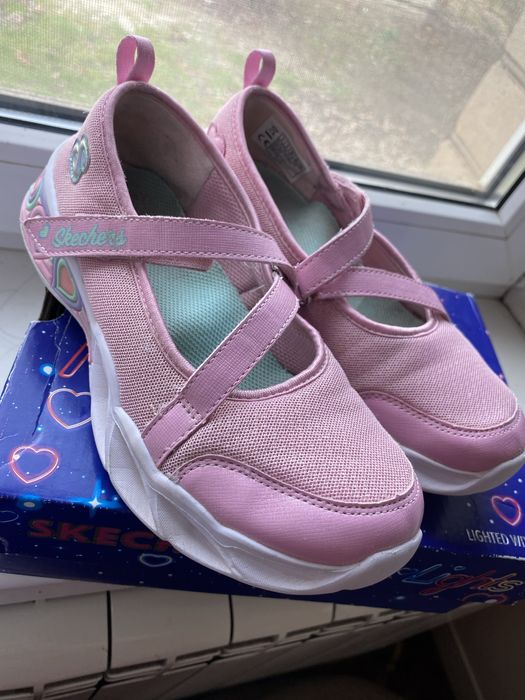 Скечерсы мокасины для девочки