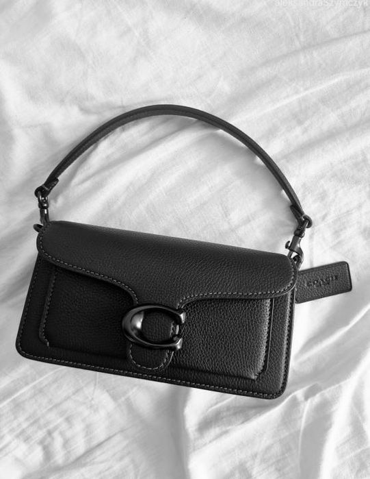 Torebka Coach Teddy 20 czarna black