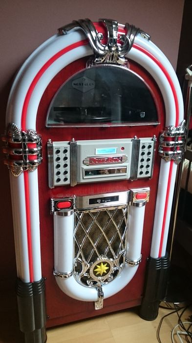 Szafa grajaca radio retro gramofon wieża boombox amplituner sd  -70 %