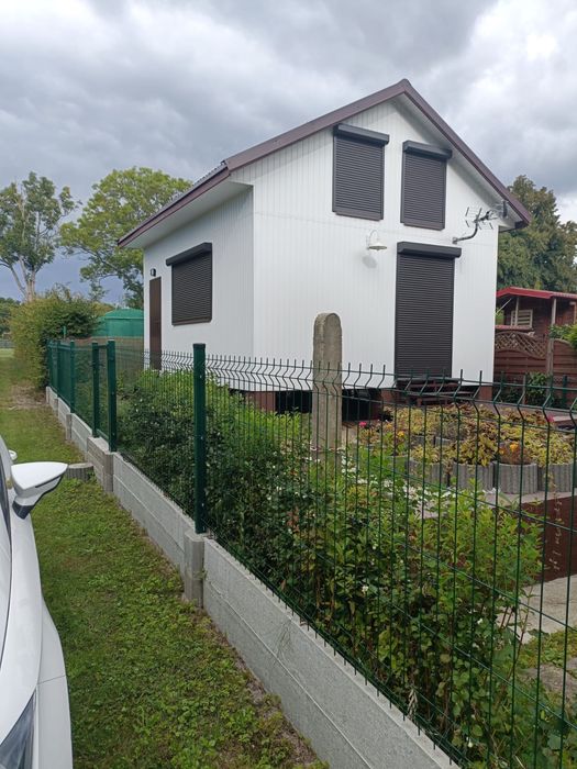 Działka z liną brzegową