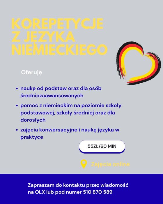 Korepetycje z języka niemieckiego