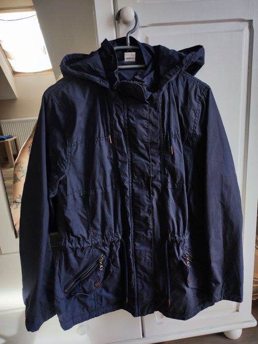 Granatowa kurtka parka damska M/38 Up Fashion