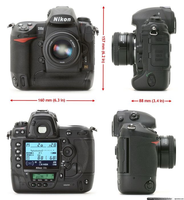 Nikon D3x - Full frame | 24 mp + Acessórios