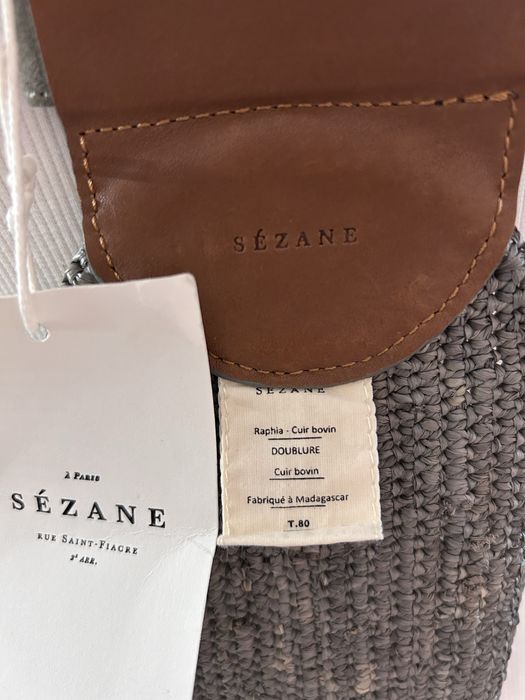 Sézane Carlie Belt pas pasek szeroki boho