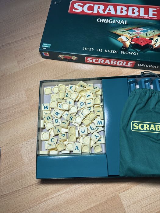 Gra kolekcjonerska Scrabble Original Mattel (edycja polska)