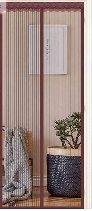 Moskitiera na drzwi 120x220 magnes NOWA