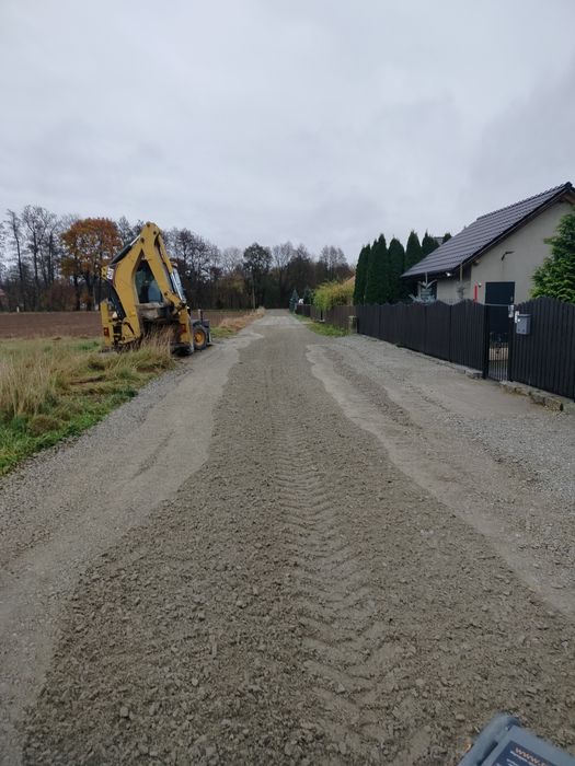 Usługi Brukarskie Koparko -ładowarką,