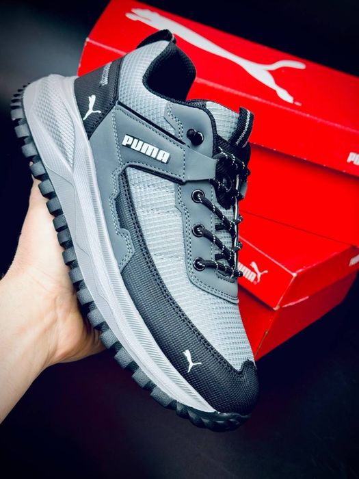 Трекинговые кросовки Puma/кроссовки пума мембрана/пума мужские кожаные