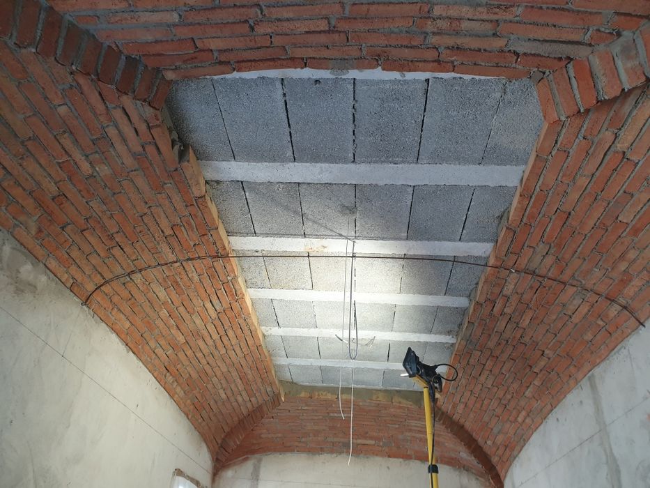 Remodelações gerais ,Construção de Abóbadas tradicionais