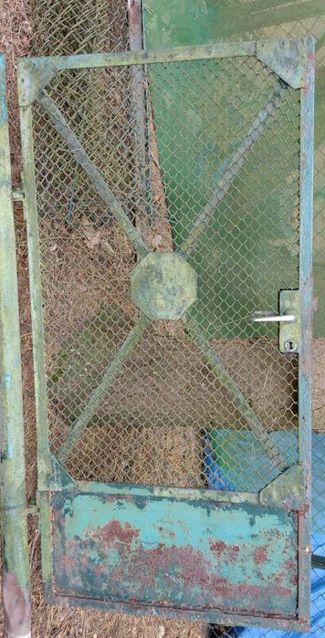 Brama z furtką do remontu