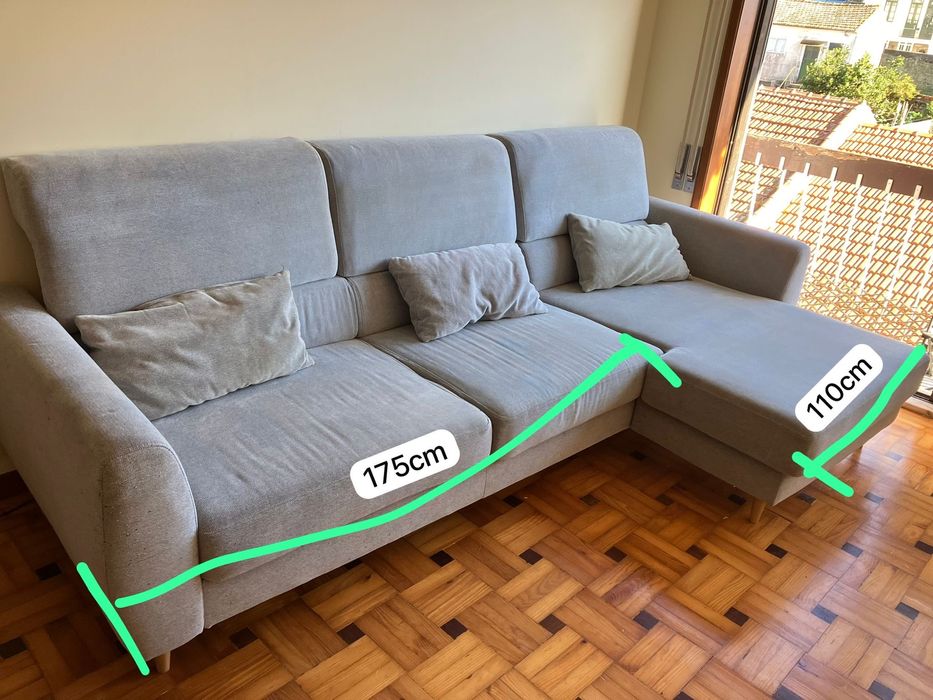 Sofá Ikea CINZA 270x150