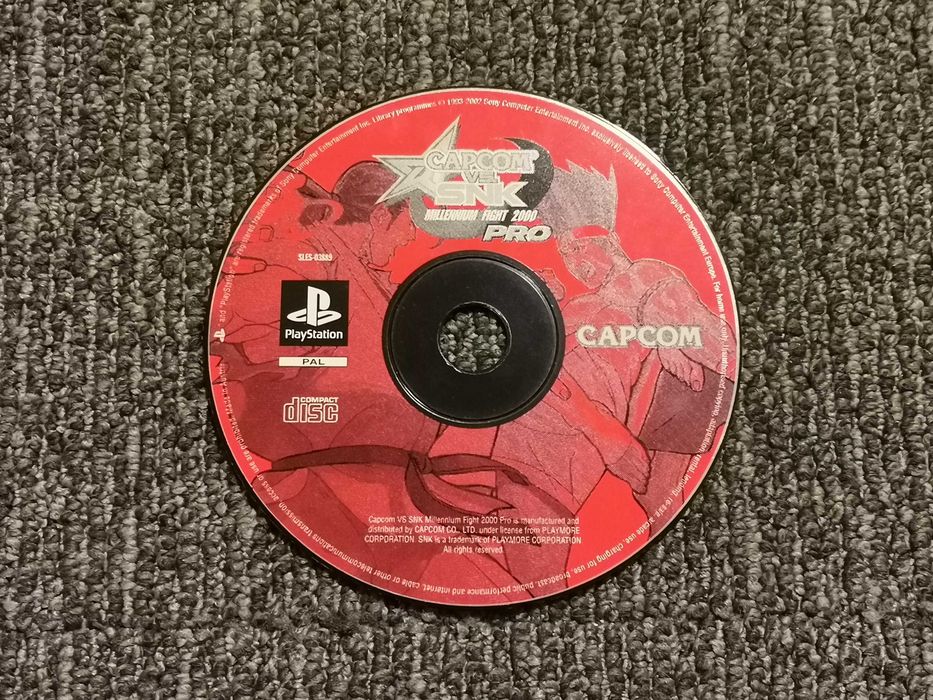 PlayStation Capcom VS SNK Millenium Fight 2000 Pro