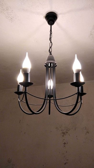 Żyrandol "świeczki"