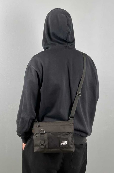 Сумка через плече NB StreetPack 27204 чорна з кобурою