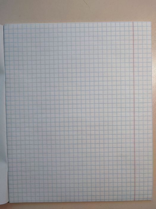 Зошити в похилу лінію (12 арк), в клітинку (24 арк)
