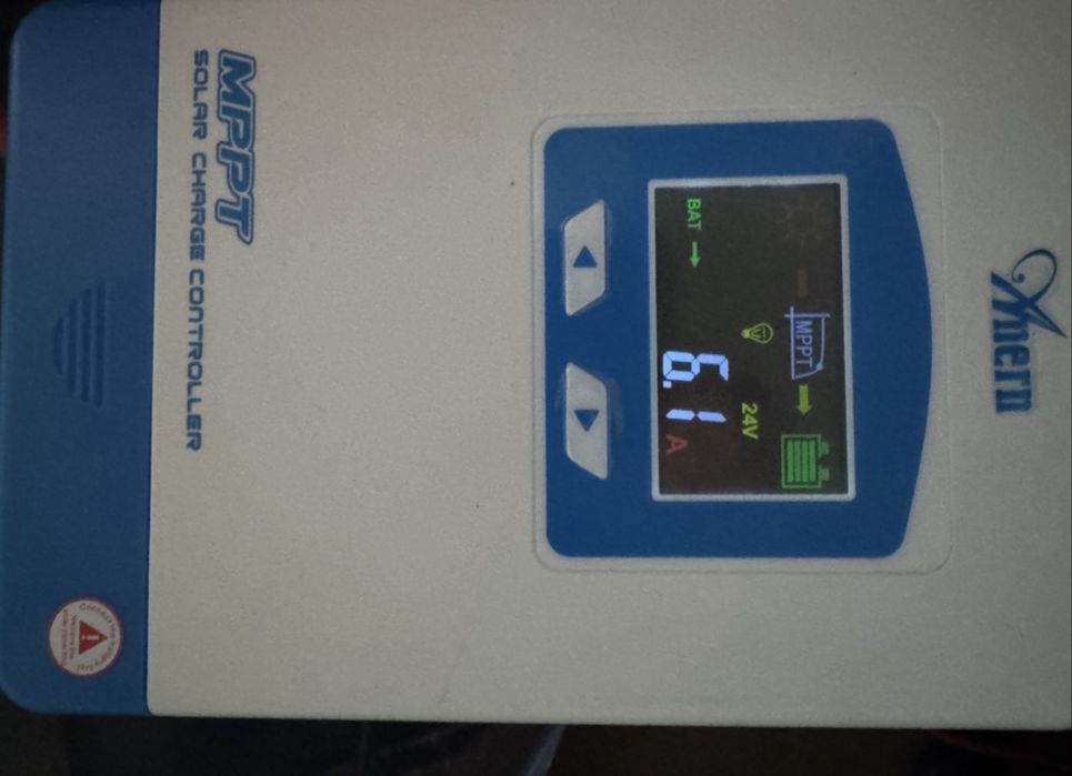 Controlador solar 40A anern mppt