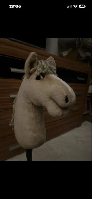 hobby horse z kijem