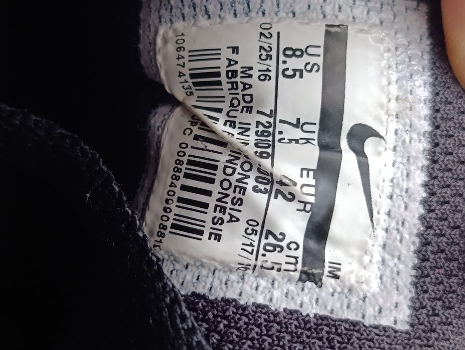 Кеды Nike SB, 42 размер, 26,5 см