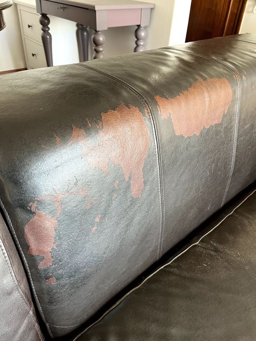 sofá de cabedal ikea kramfors