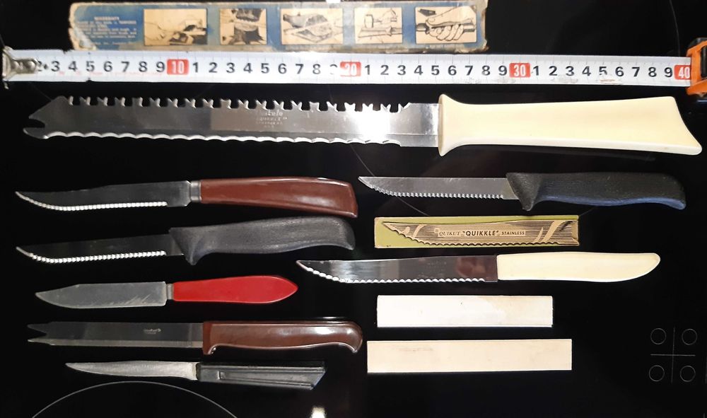 Набор столовых ножей импортных б/у цена за все