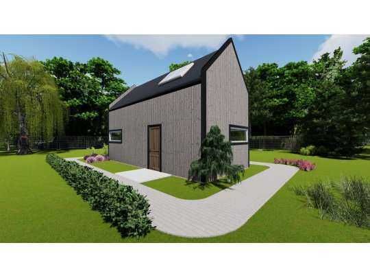 Domek,domki letniskowe,drewniane, Jarzębina4 x 8,5m + 3 x 4,5m taras