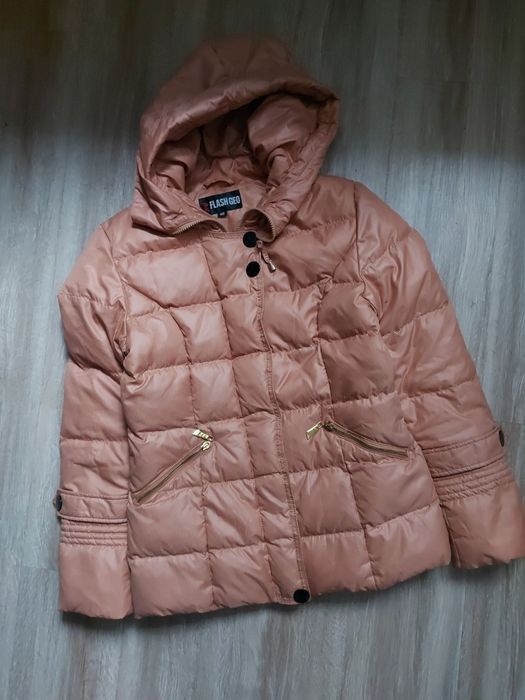 Зимовий пуховик натуральний!! Розмір XS-S..або підліток..