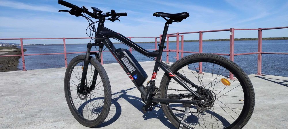 Bicicleta Elétrica Wayscral Anyway E200 27,5'' - Preta