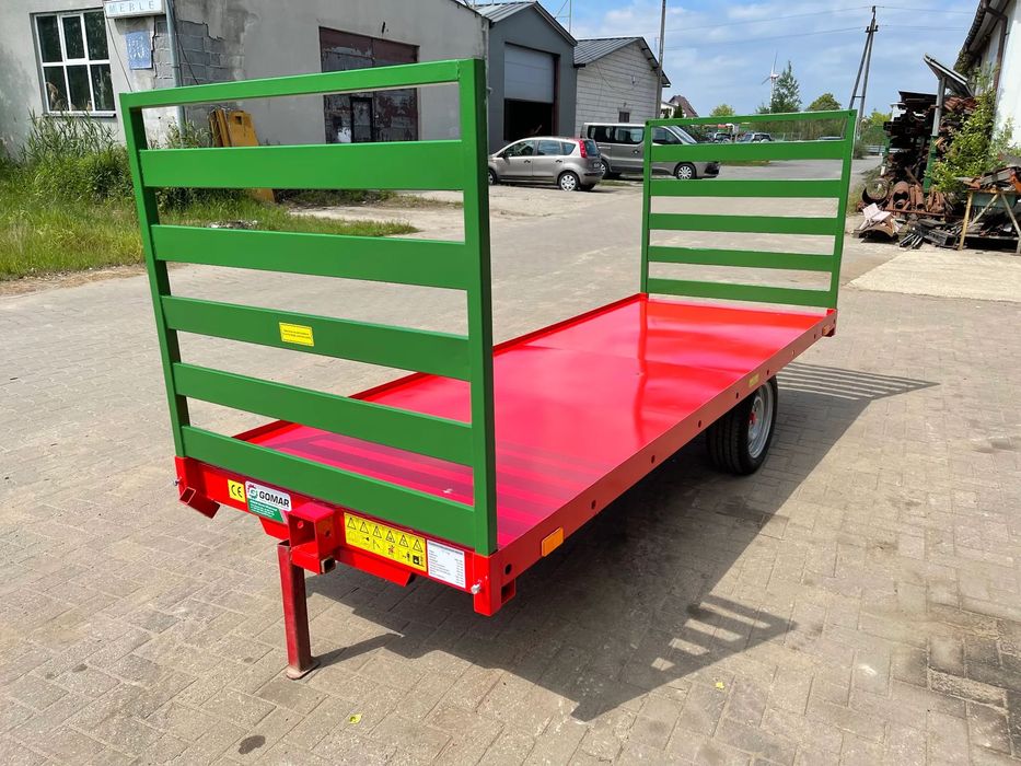 4  Wózek sadowniczy Przyczepa Platforma Paletowa