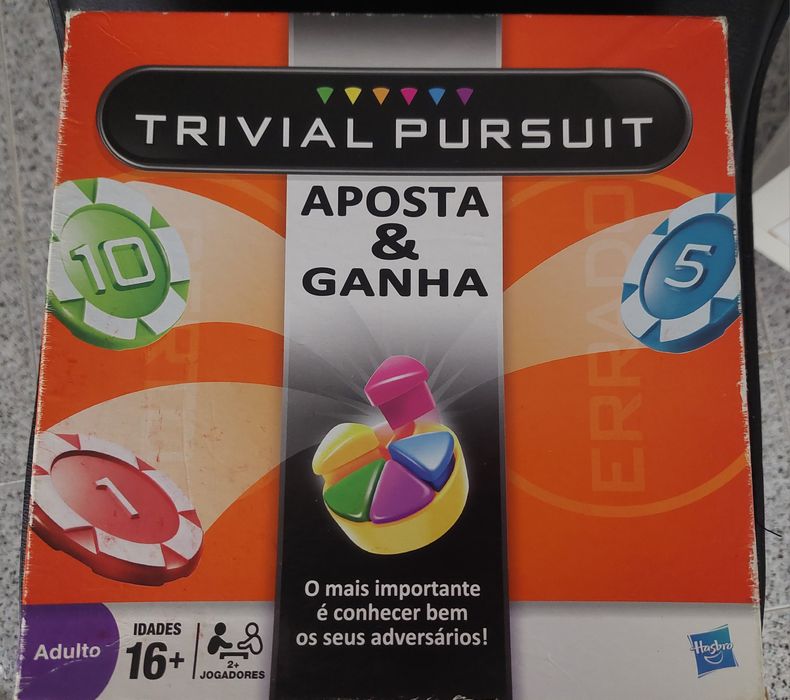 Trivial pursuit aposta e ganha