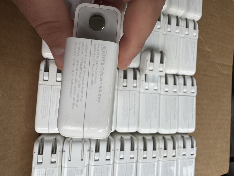 Apple PowerCD 未使用品　デッドストック品 Apple USB-C 96w Power Adapter зарядка для макбука A2166: 1 100 грн