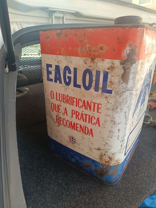 Lata antiga de óleo 10L