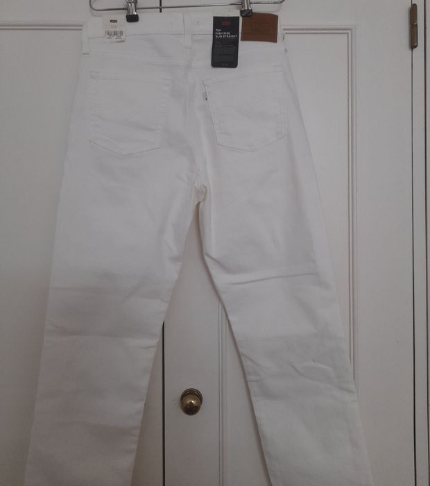 Calças brancas de mulher Levi's