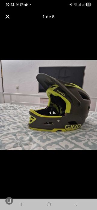 Capacete de enduro ou Dh
