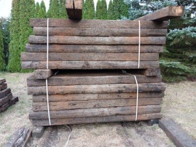 Belki / słupki / palisada / obrzeża / krawężniki / impregnowane