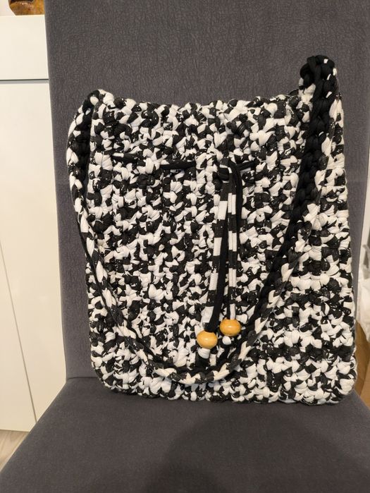 Mala tricô matizada