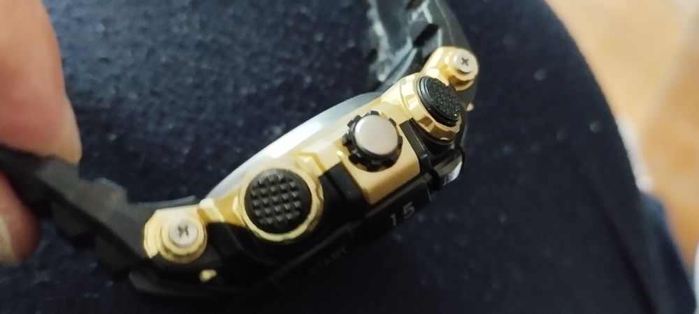 Militarny 5.5 cm cyferblat budzik stoper logowanie wodoodporny pudełko