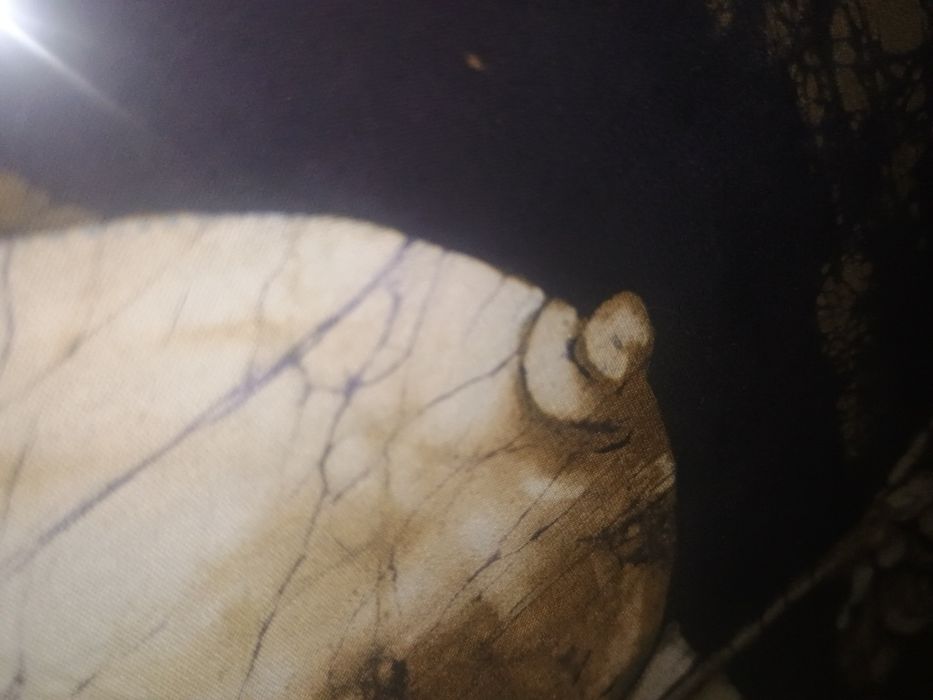 Duży obraz BATIK 70x50 Akt Boho Etno – Rękodzieło w antyramie