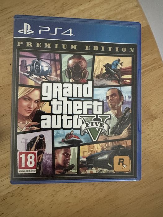 Gra gta 5 playstation 4 ps4