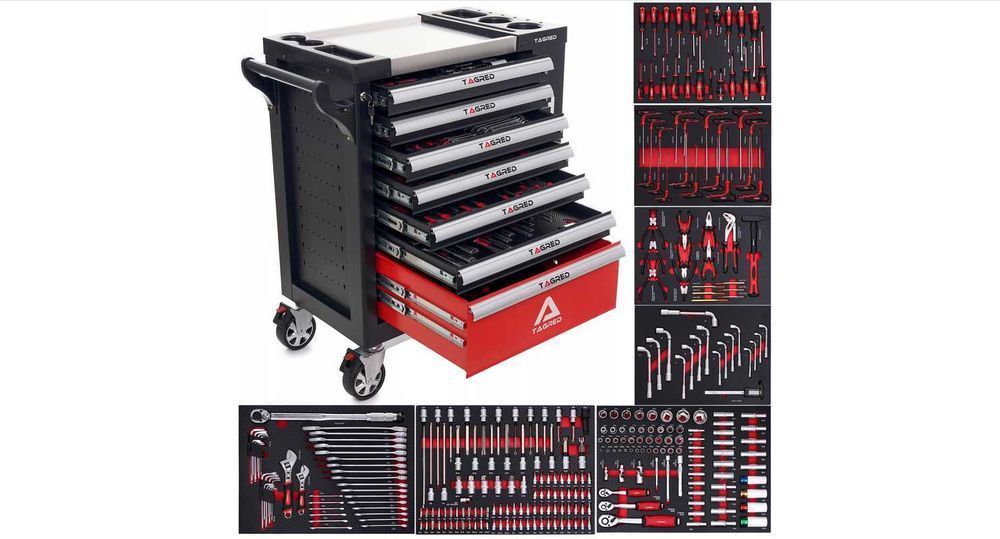298 EL SZAFKA NARZĘDZIOWA TAGRED Wózek Warsztatowy Do serwisu Nowa