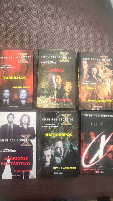 Livros de ficção cientifica X FILES