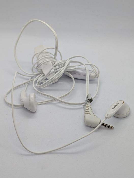 Słuchawki przewodowe Nokia z mikrofonem  MicroJack
